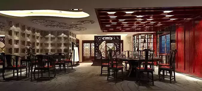 Business Restaurant - Coffee - Banquet  36