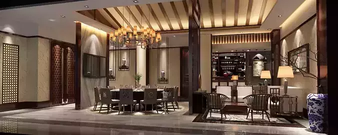 Business Restaurant - Coffee - Banquet  45