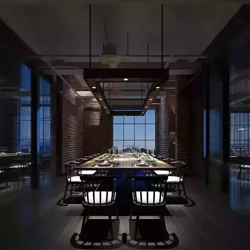 Business Restaurant - Coffee - Banquet  55