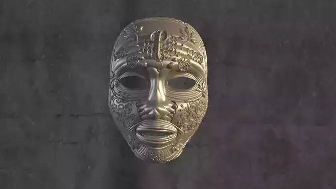 Sculpted mask