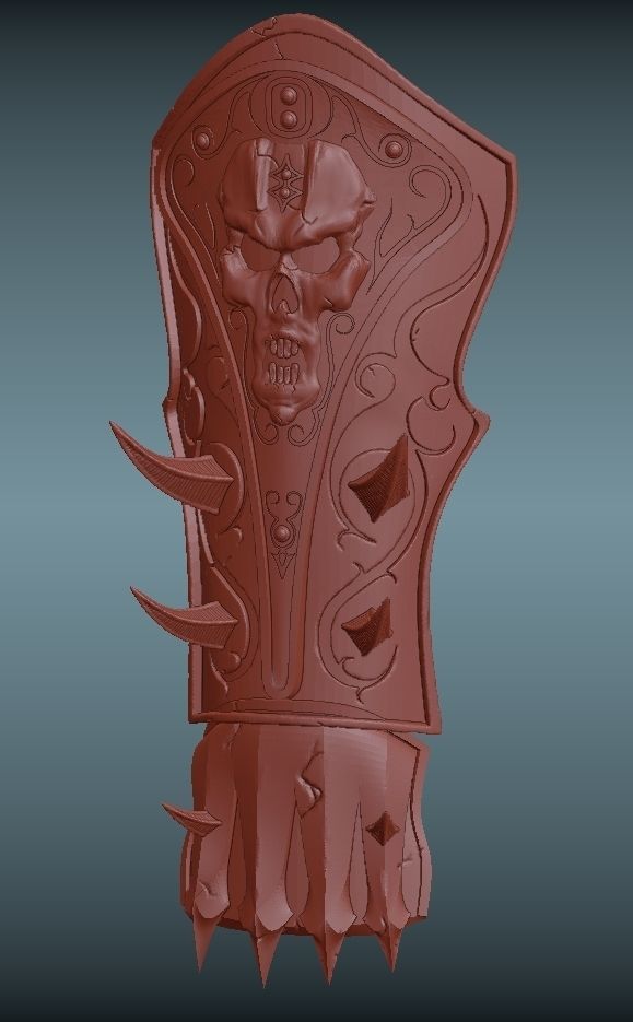 King Lich 3d printable armor set 3D print model_1