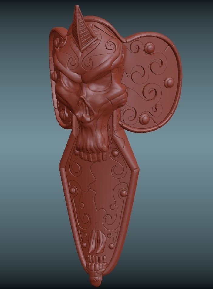 King Lich 3d printable armor set 3D print model_4