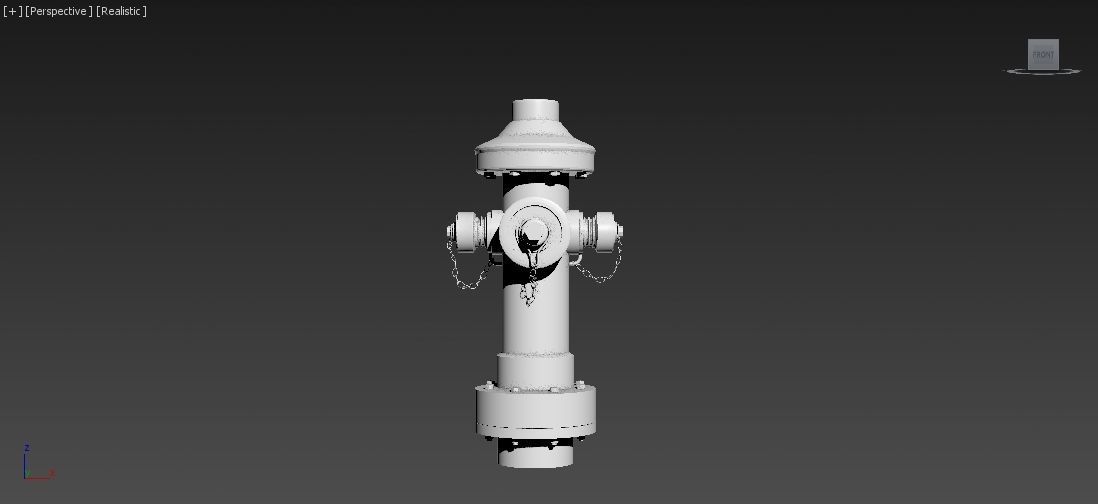Fire Hydrant 18 - Safety and Emergency Equipment Low-poly 3D model_6