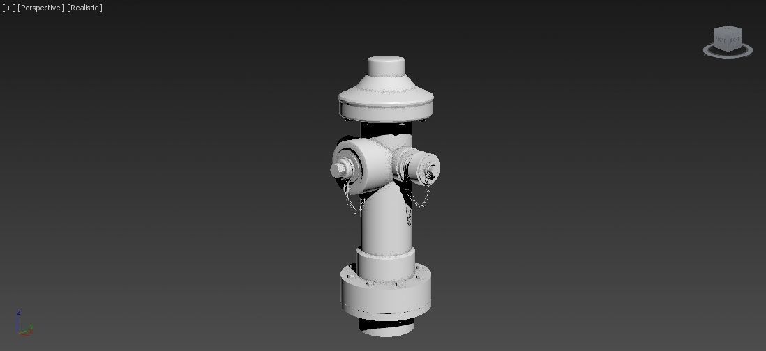 Fire Hydrant 18 - Safety and Emergency Equipment Low-poly 3D model_5
