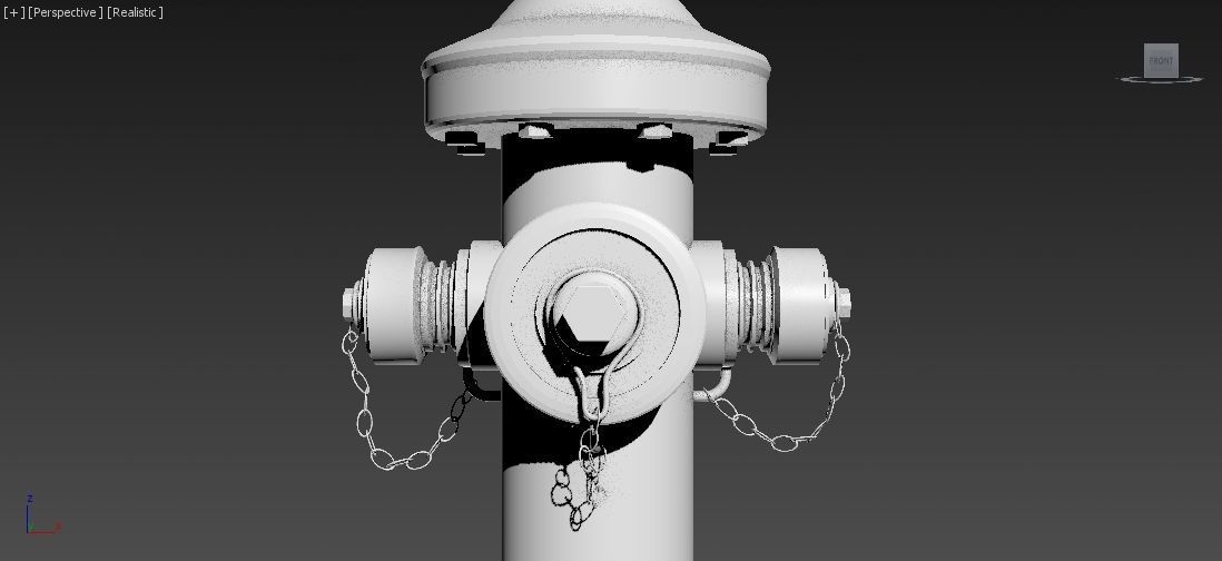 Fire Hydrant 18 - Safety and Emergency Equipment Low-poly 3D model_3