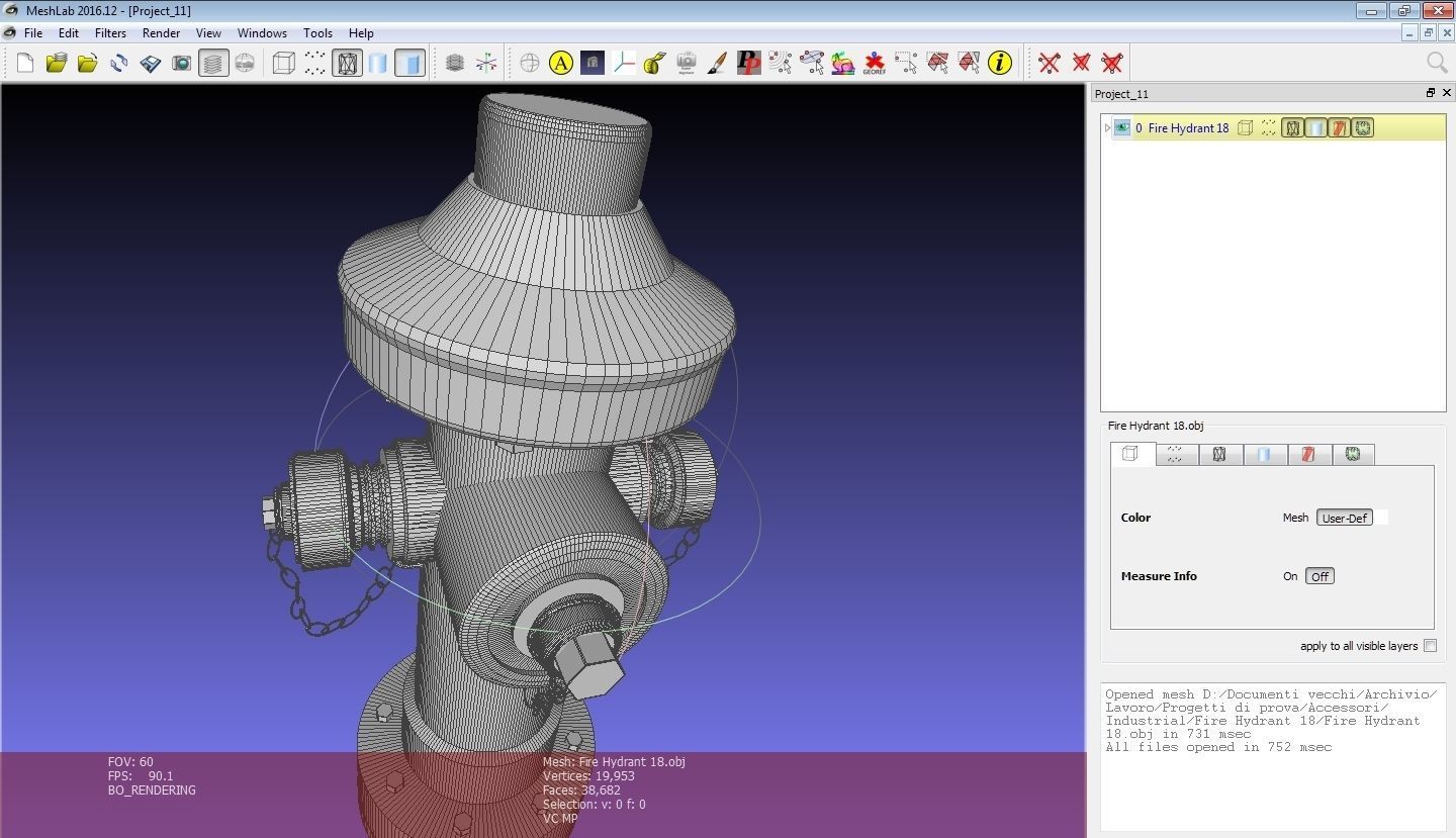 Fire Hydrant 18 - Safety and Emergency Equipment Low-poly 3D model_21