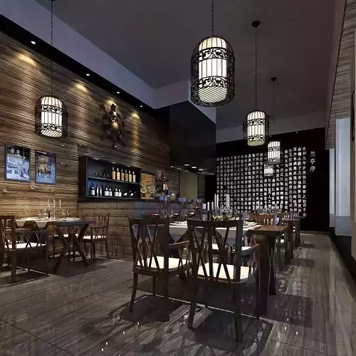 Business Restaurant - Coffee - Banquet  72