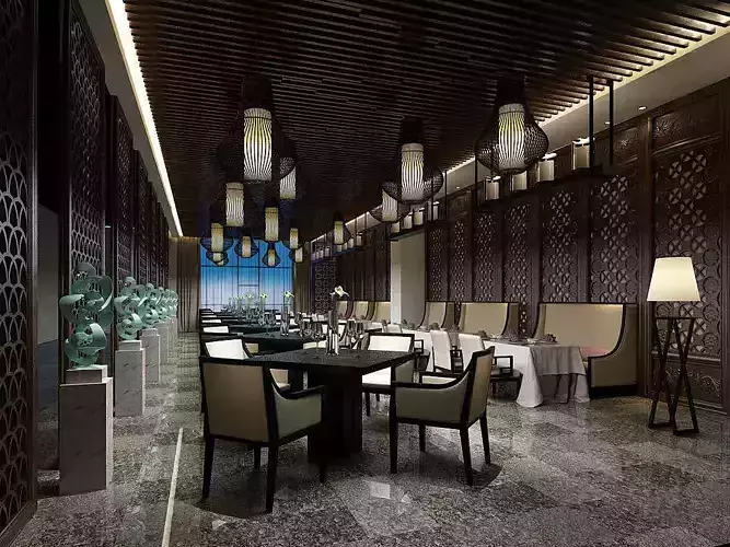 Business Restaurant - Coffee - Banquet  77