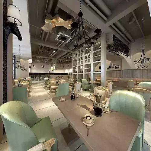 Business Restaurant - Coffee - Banquet  117