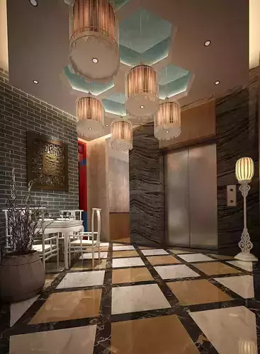 Business Restaurant - Coffee - Banquet  124