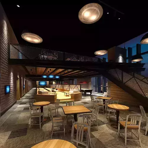 Business Restaurant - Coffee - Banquet  136