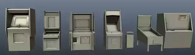 Arcade Machine Set 1