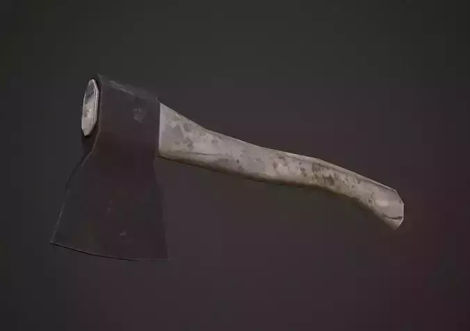 Hatchet Low Poly axe