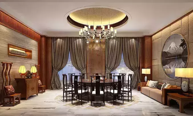 Business Restaurant - Coffee - Banquet  153