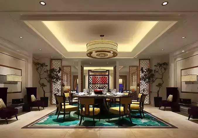 Business Restaurant - Coffee - Banquet  155