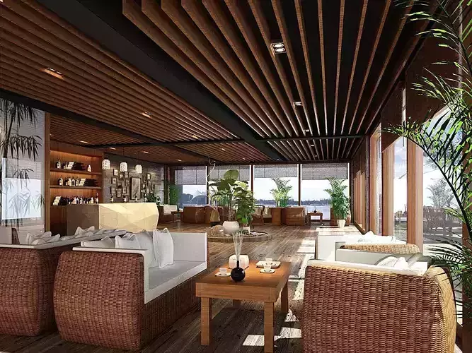 Business Restaurant - Coffee - Banquet  166