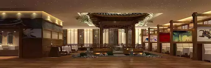 Business Restaurant - Coffee - Banquet  168