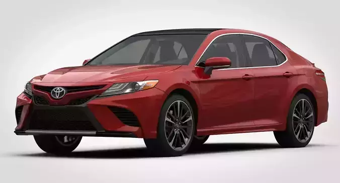 Toyota Camry XSE 2018 detailed interior