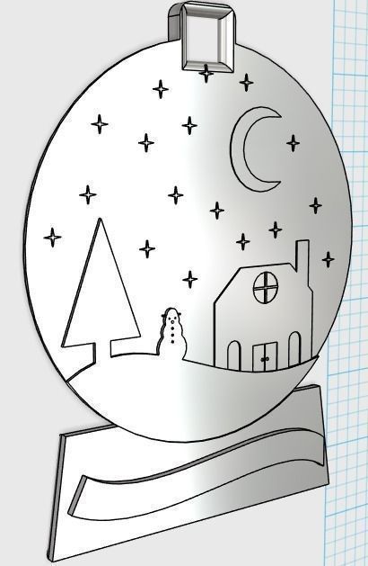 Gift Ornament Free 3D print model_1