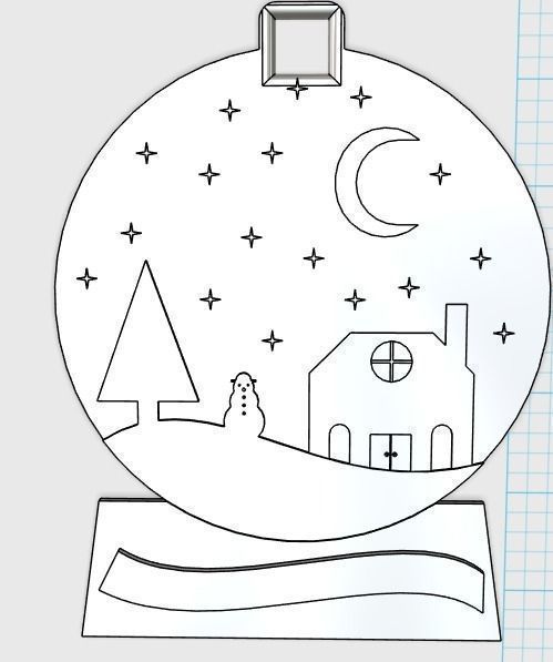 Gift Ornament Free 3D print model_0