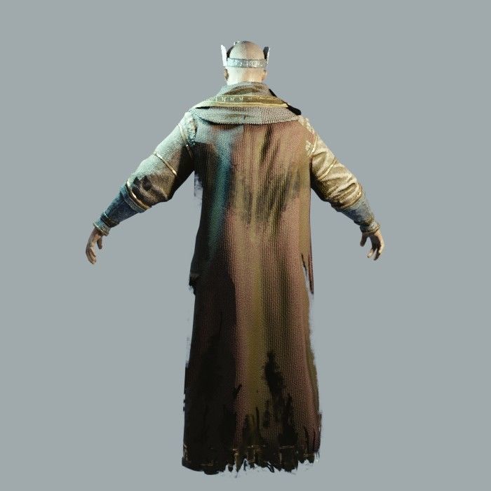 Dark Fantasy Protagonist Pack Low-poly 3D model_27