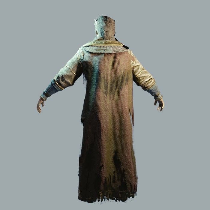 Dark Fantasy Protagonist Pack Low-poly 3D model_29