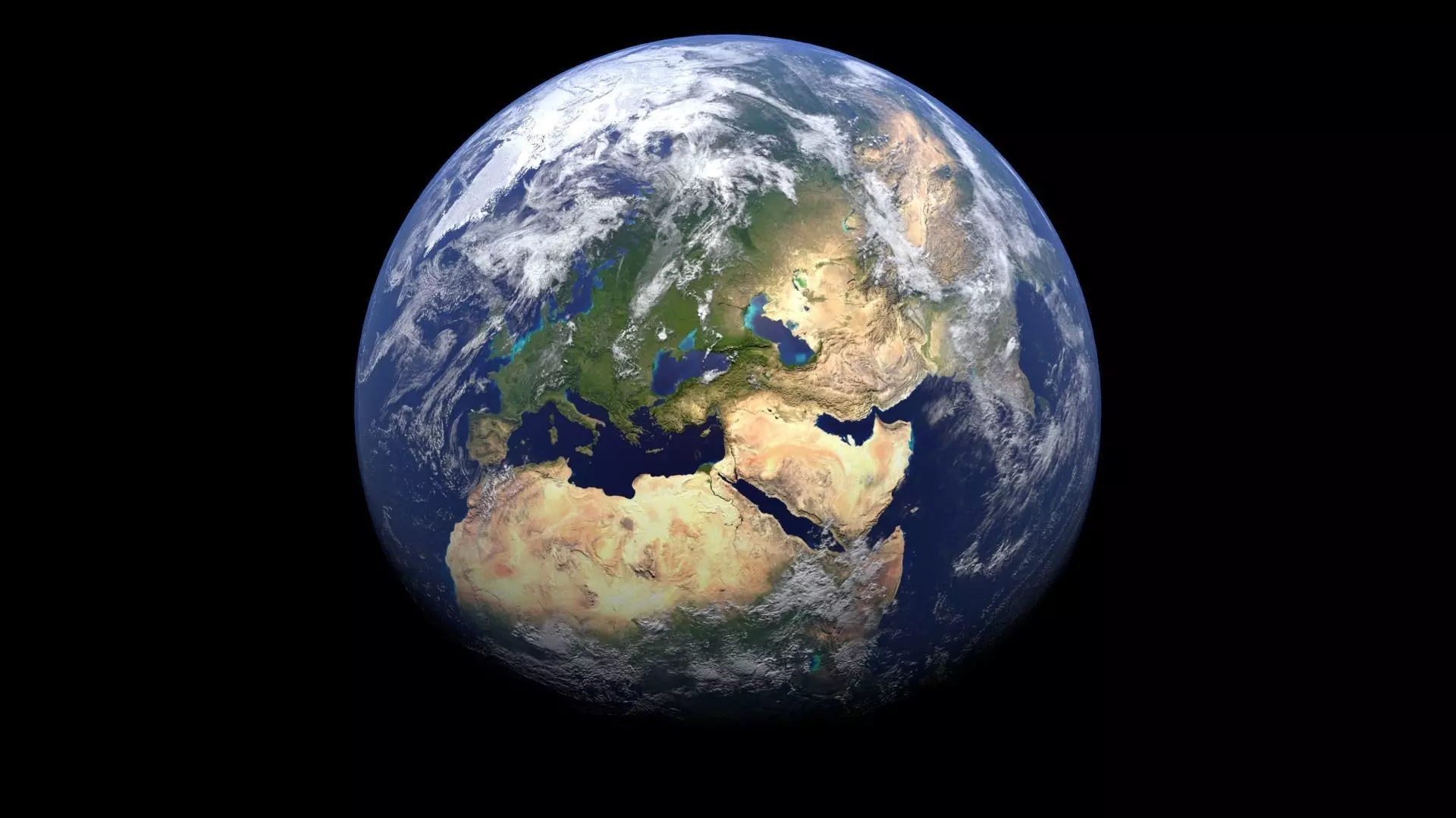 Solar System 3D model