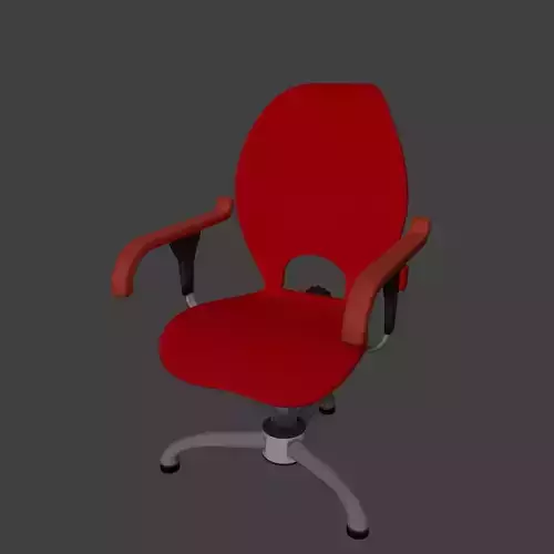 Acrilic seat armchair 3D model