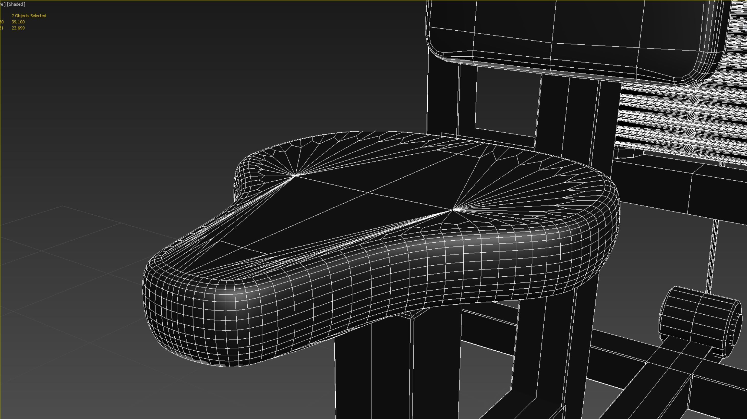 Chest Press Machine - Octane and Mental Ray 3D model_6