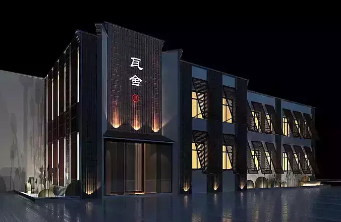 Business Restaurant - Coffee - Banquet  04