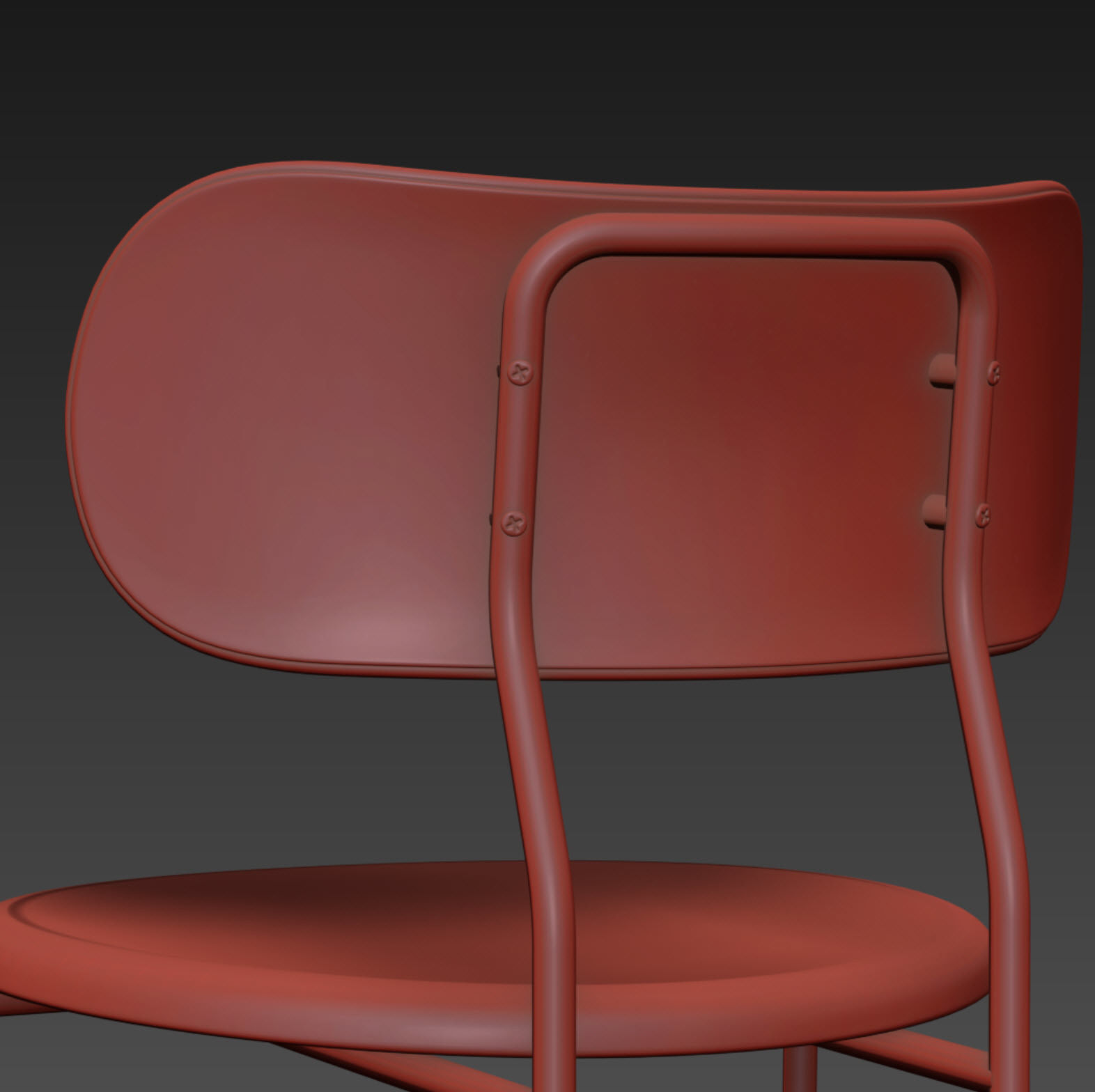 Oval Tulip Dining Table 78 inch walnut set 3D model_13