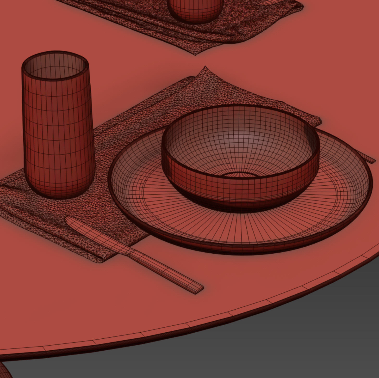 Oval Tulip Dining Table 78 inch walnut set 3D model_17