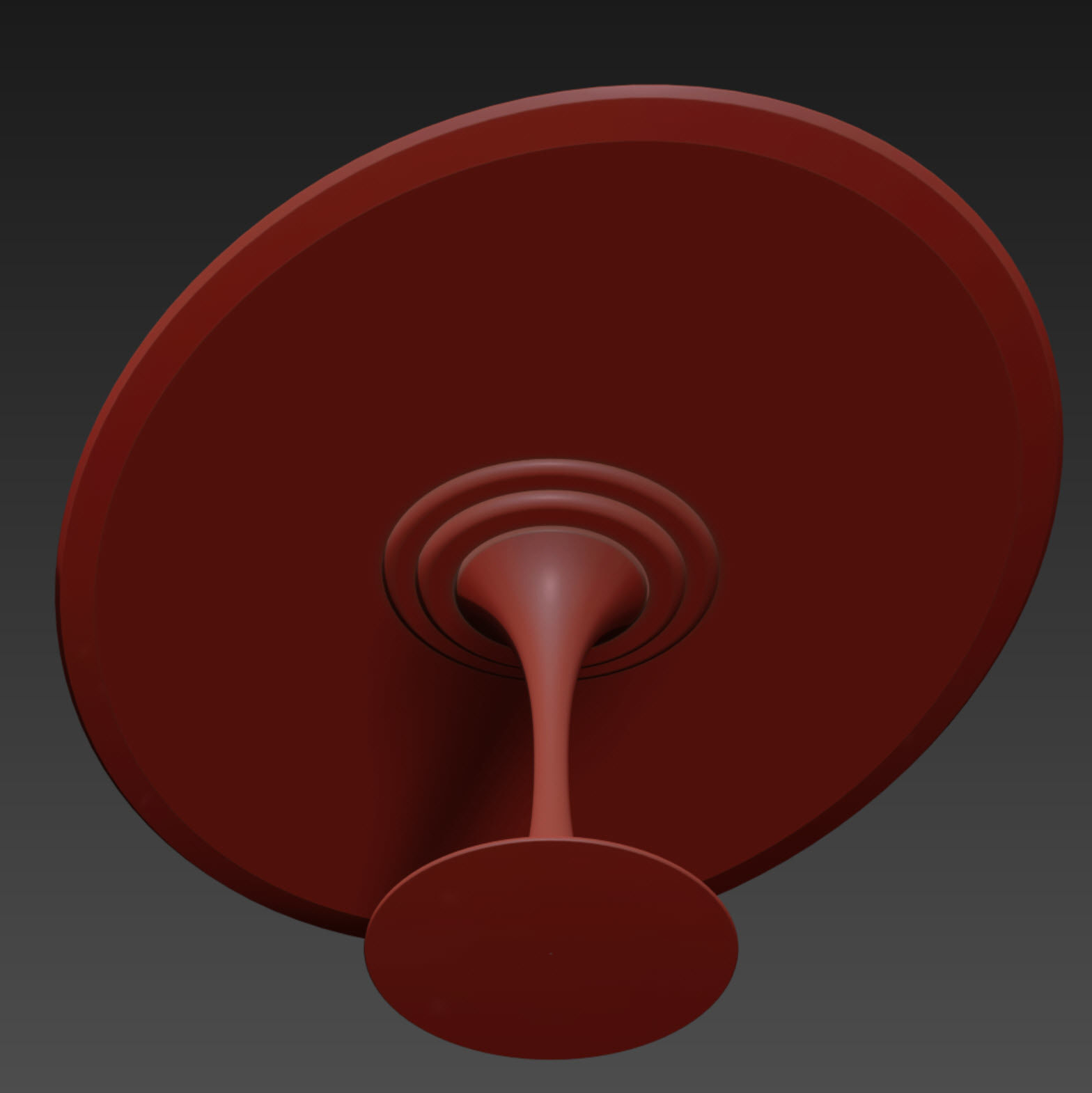 Oval Tulip Dining Table 78 inch walnut set 3D model_21