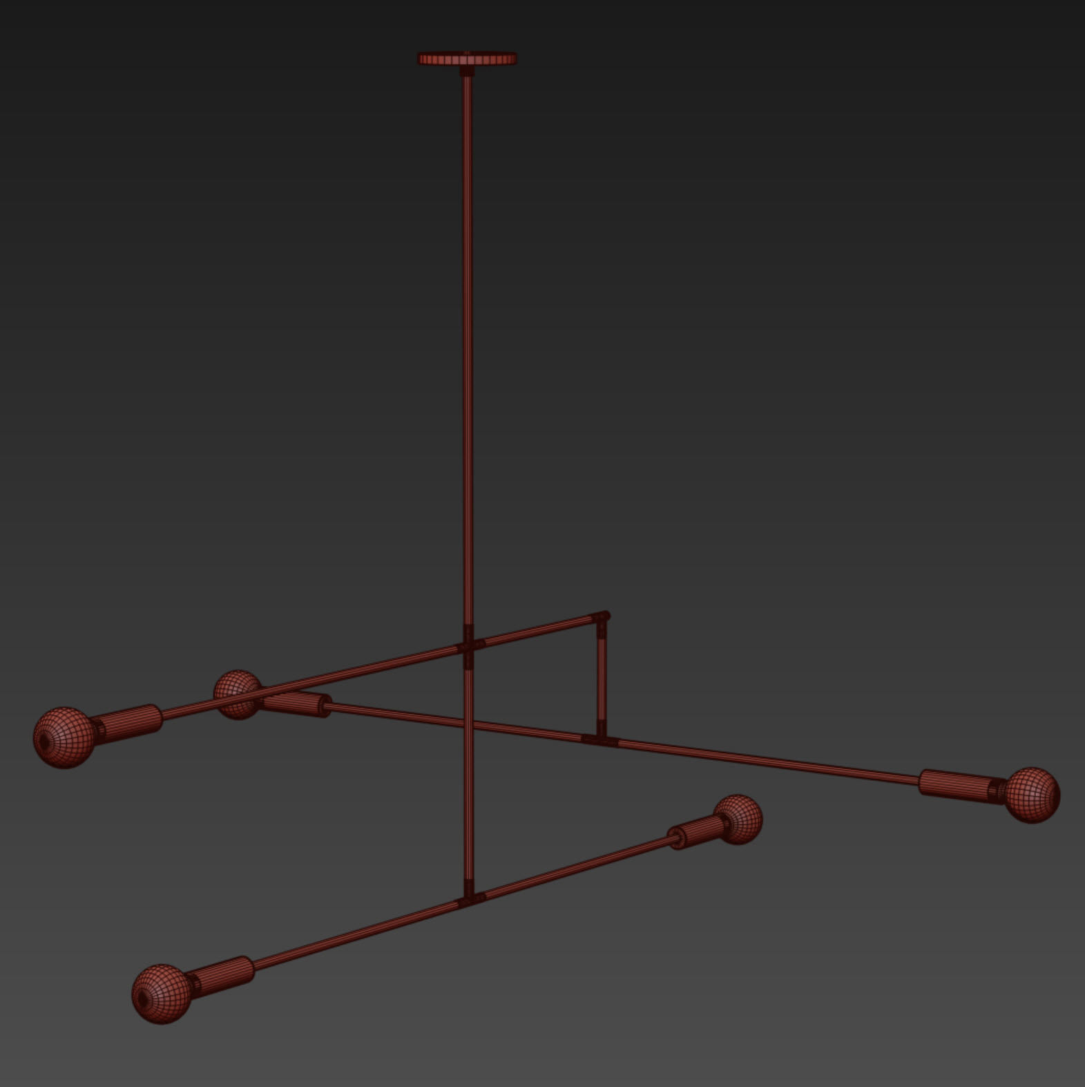 Oval Tulip Dining Table 78 inch walnut set 3D model_22