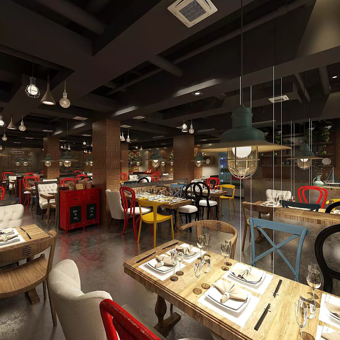 Business - Food Beverage -0127 3D model_0