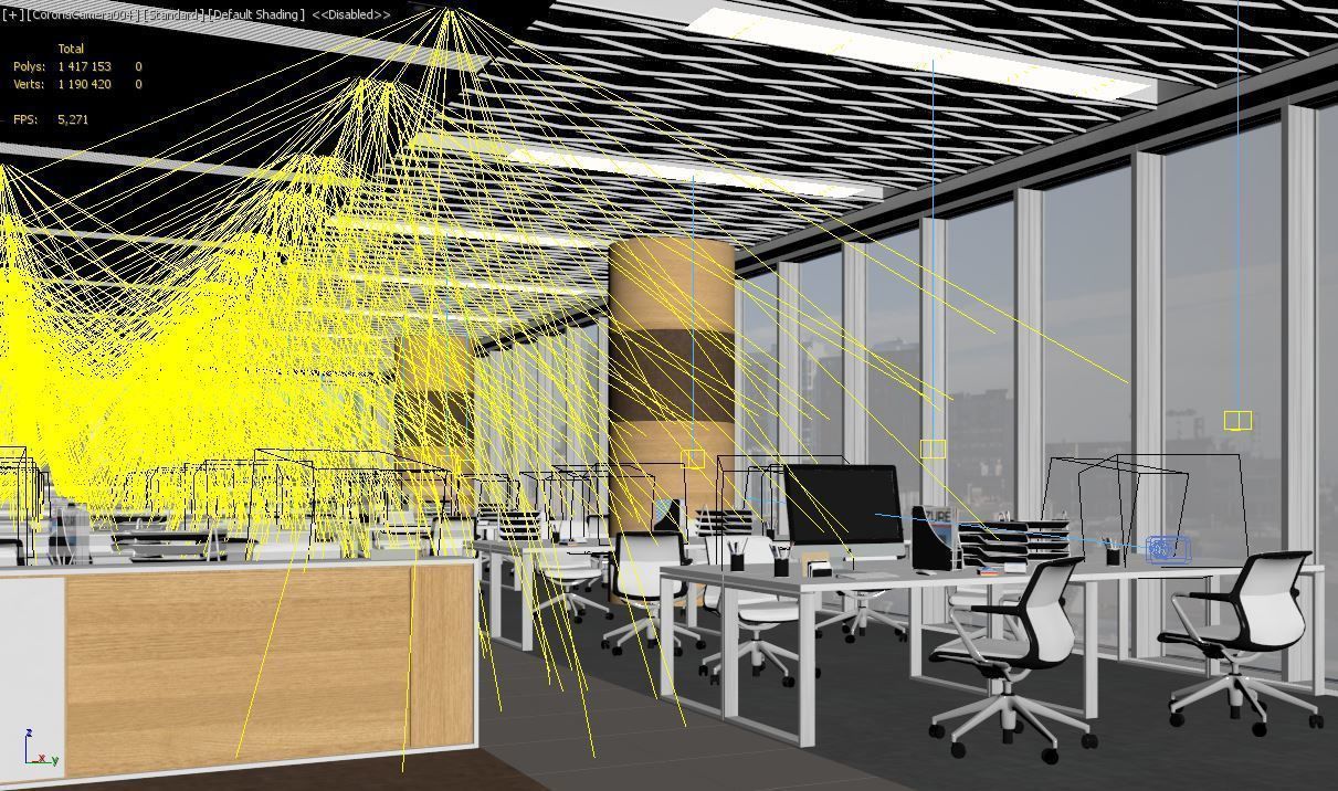 Office California 3D model_2