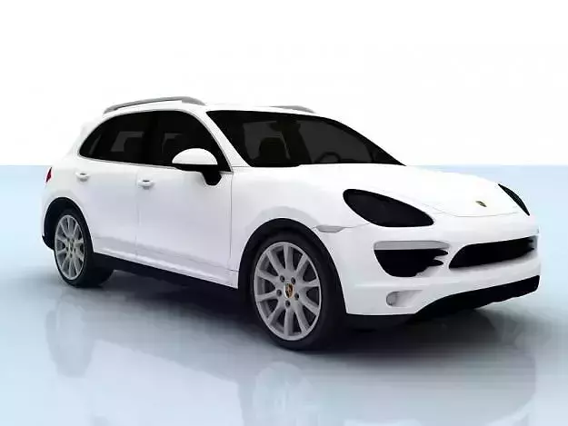 Porsche Cayenne 958 2010 3D model