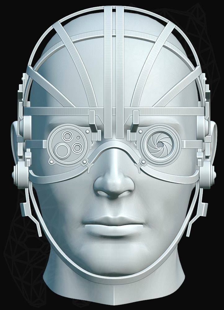 Dishonored 2 3d printable mask 3D print model_11