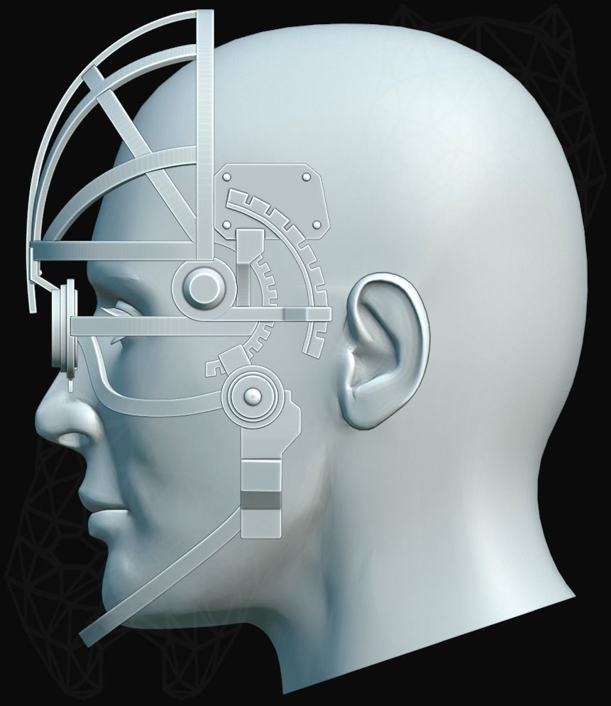 Dishonored 2 3d printable mask 3D print model_12