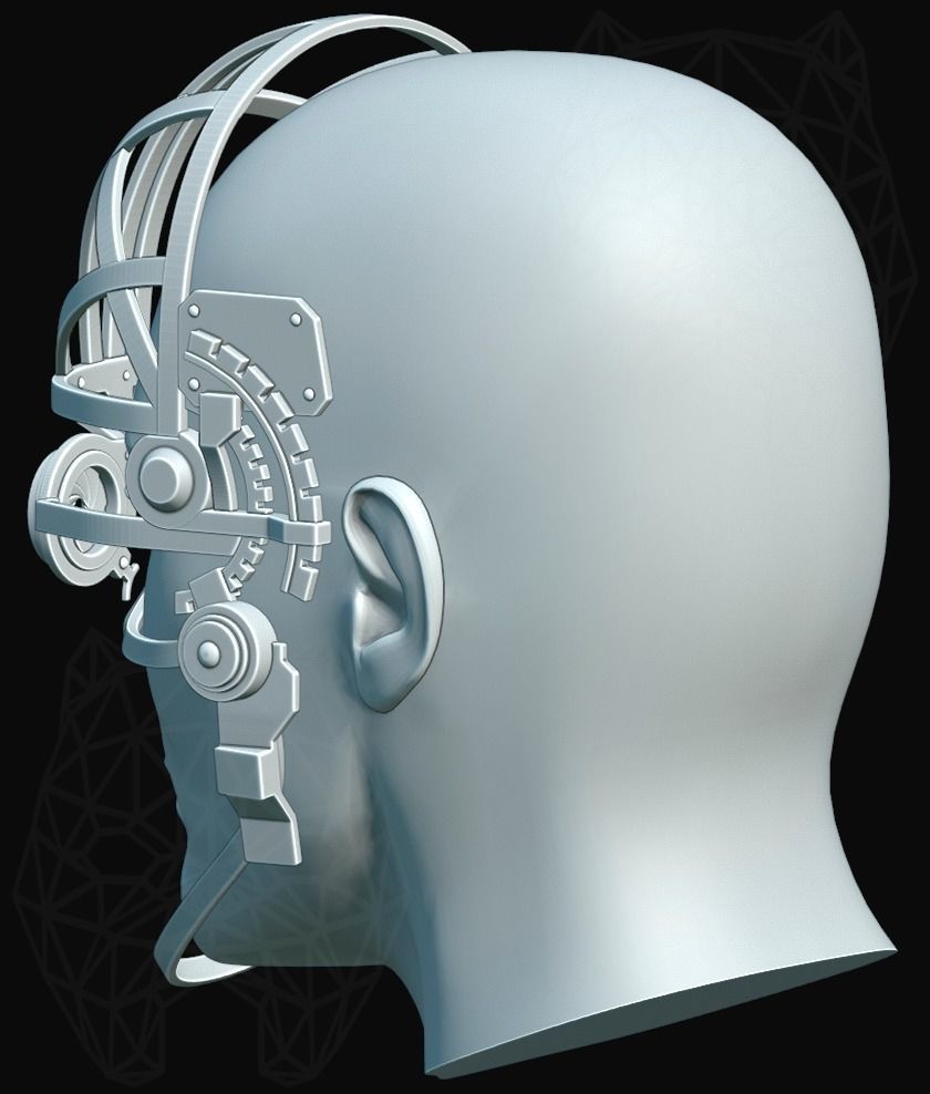 Dishonored 2 3d printable mask 3D print model_14