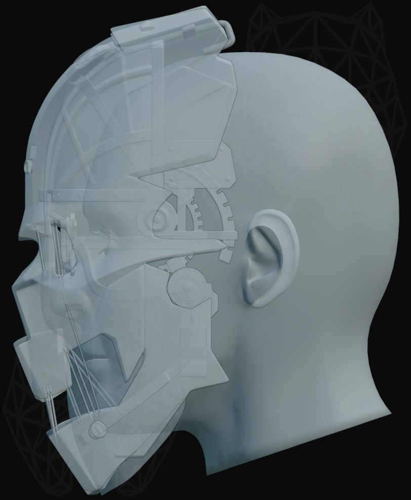 Dishonored 2 3d printable mask 3D print model_9