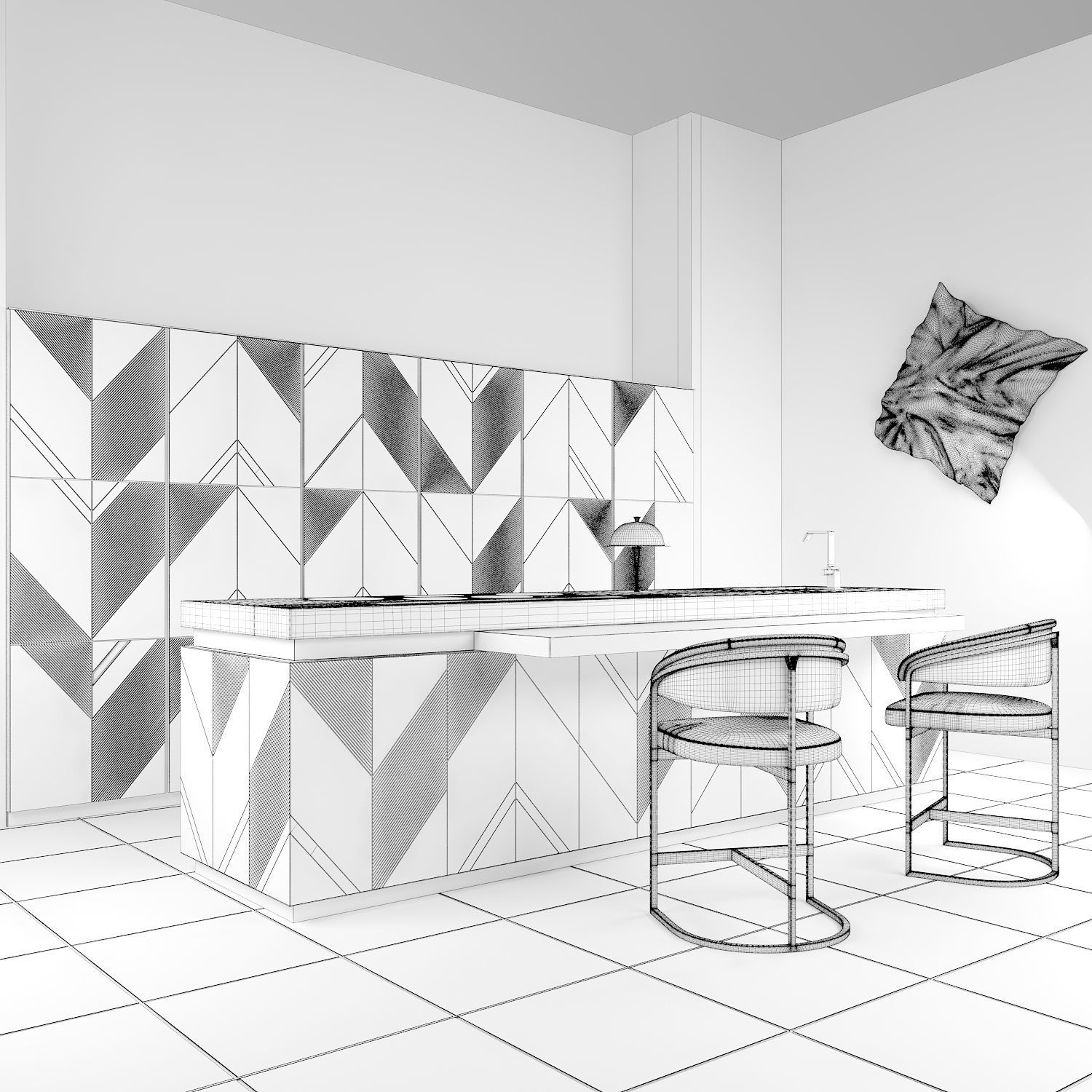 Foodroom Mayfair - Visionnaire Home Philosophy 3D model_2