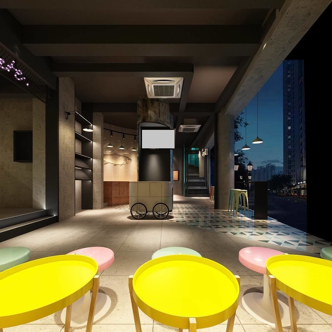 Business - Food Beverage 7-0152 3D model_8