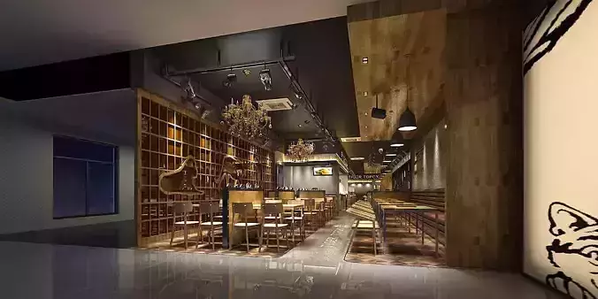 Business - Food Beverage 7-0154 3D model