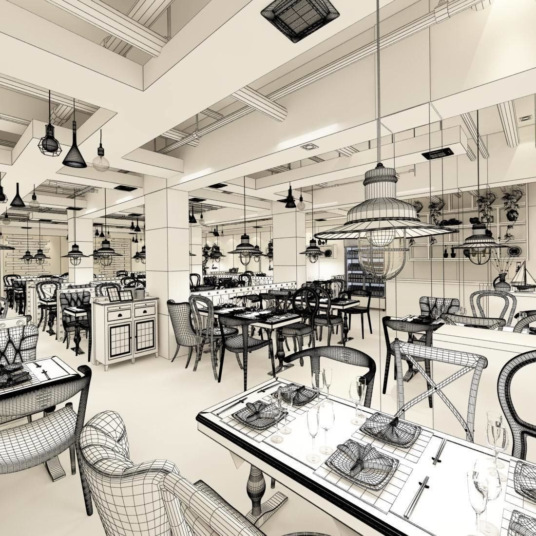 Business - Food Beverage 7-0160 3D model_5