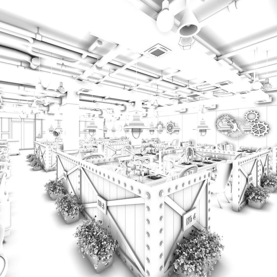 Business - Food Beverage 7-0160 3D model_1