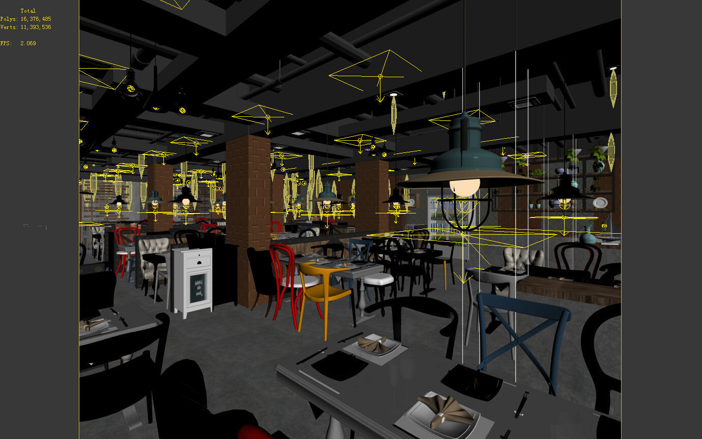 Business - Food Beverage 7-0160 3D model_6