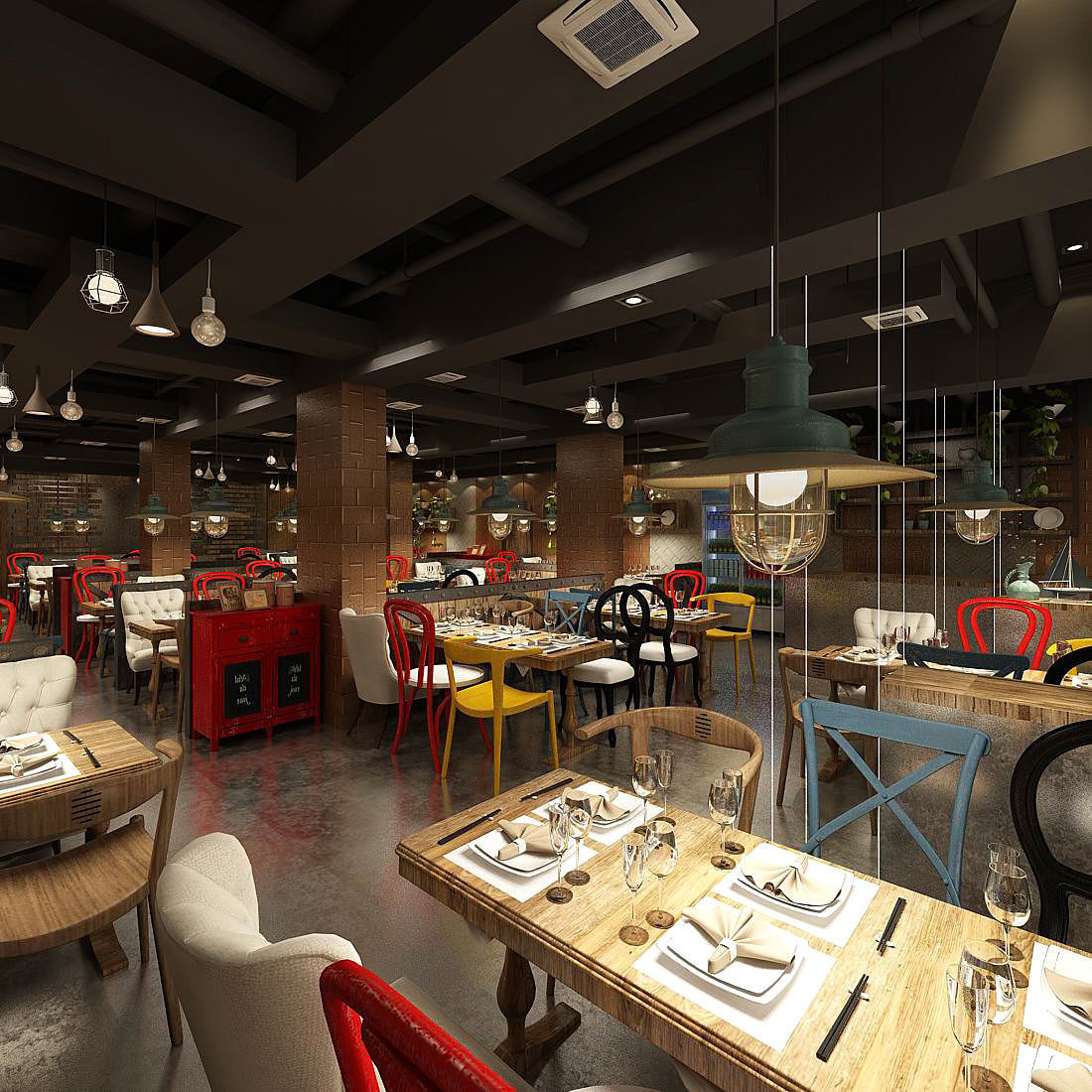 Business - Food Beverage 7-0160 3D model_4