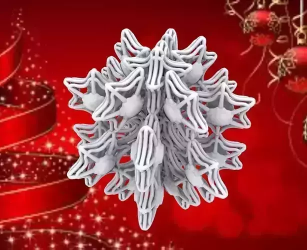 X-MAS XXX6STARFISH HOME DECO 3D print model