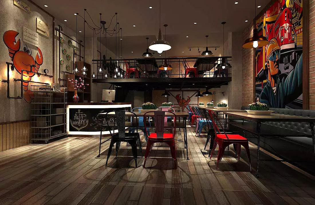 Business - Food Beverage 7-054 3D model_0